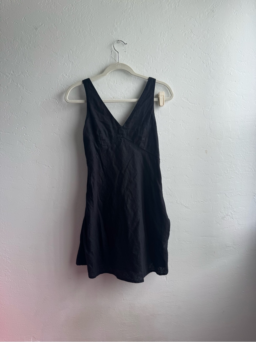 Abercrombie & fitch Black V-Neck mini dress